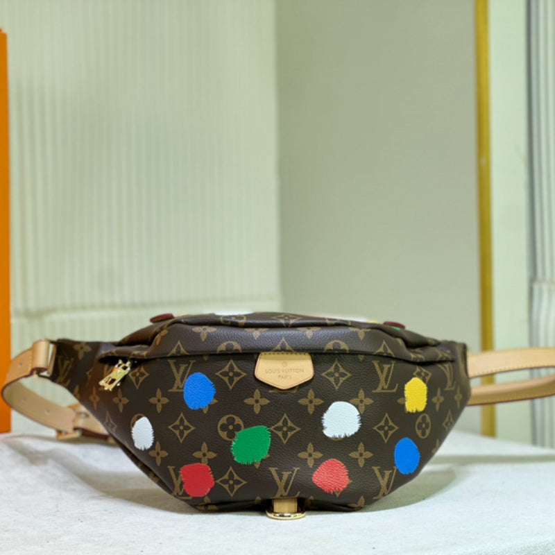 LLP04 Leather shoulder bag 37-14-13CM