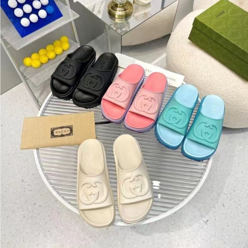 GGS19 Women 4-5CM shoes 36-41 with packing slippers