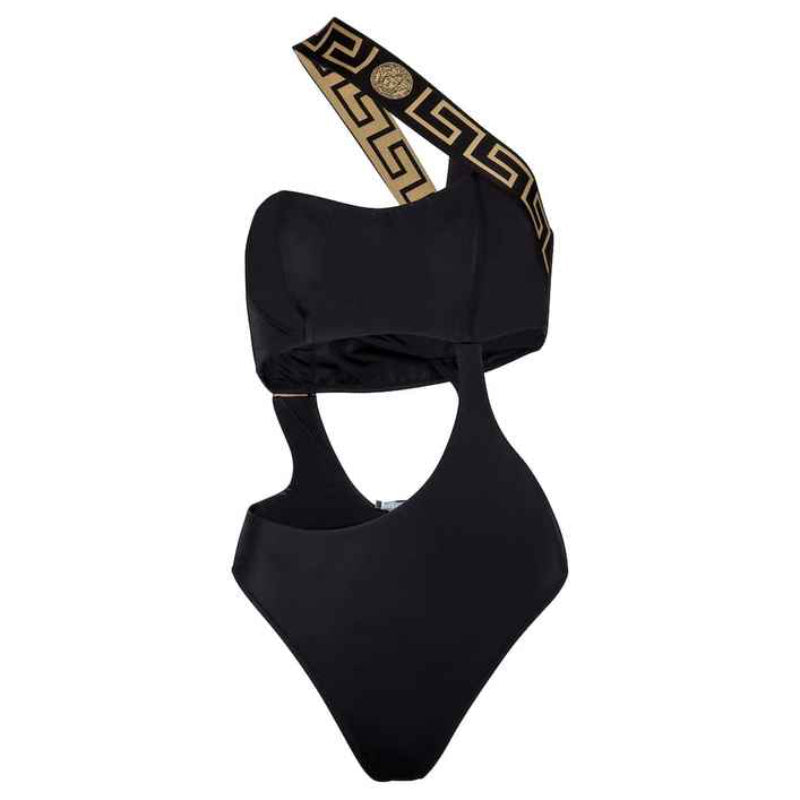 8933 Ladies summer one-piece swimsuit, simple and comfortable