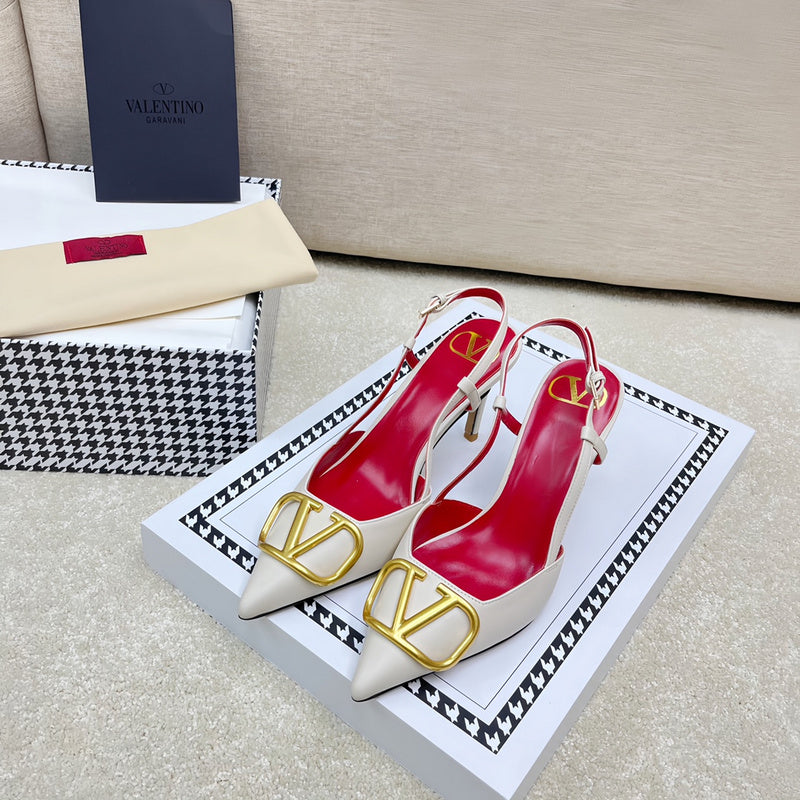 MVS2 Leather Women 4-6-8CM Heel shoes 35-42 With box