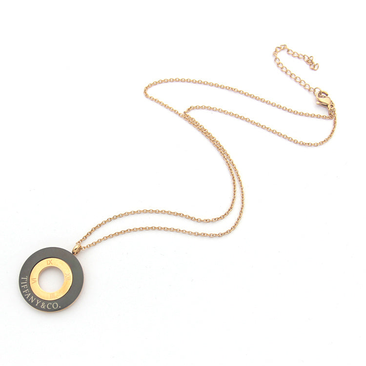 TN4 Necklace 316L steel plating gold necklaces Jewelry