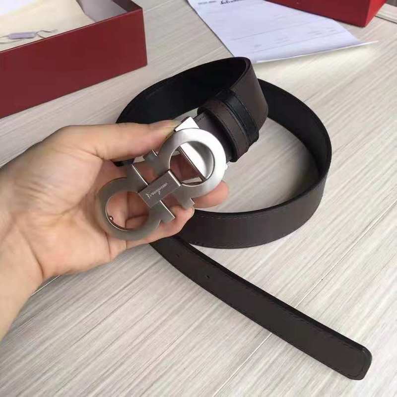 FBL4 Real leather 3.5CM 95-125CM Belt with all packing