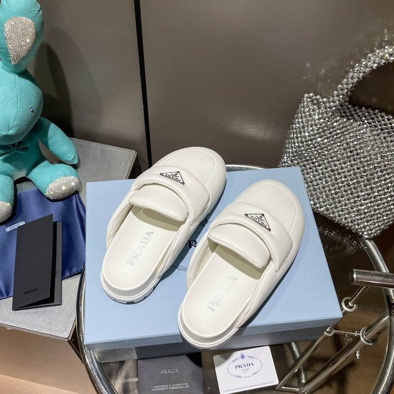 MJPS3 Leather Women Slippers 35-41 shoes With box