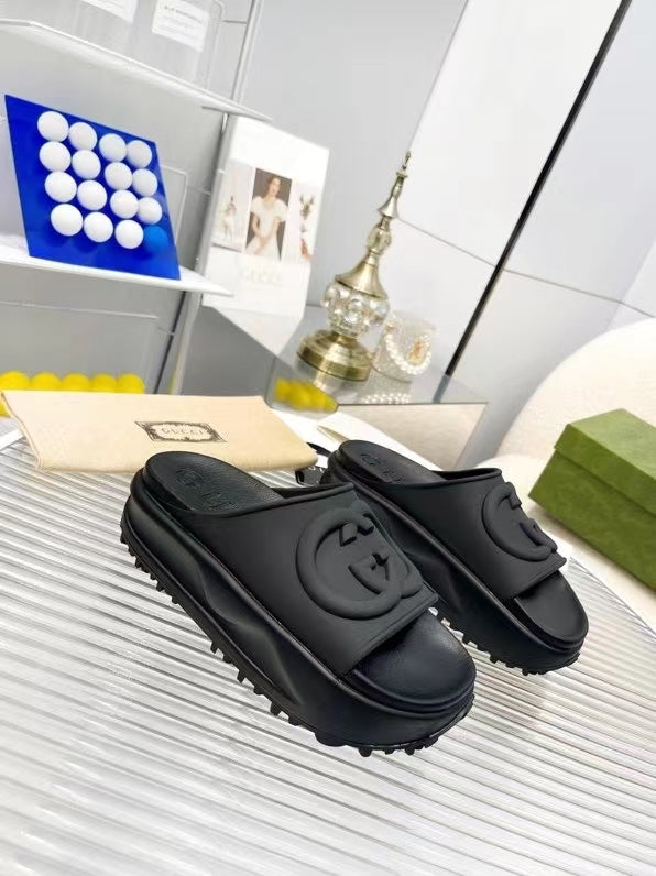 GGS19 Women 4-5CM shoes 36-41 with packing slippers