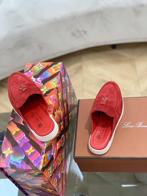 GLS18 Leather shoes Women35-42 Man40-45 Slipper with box