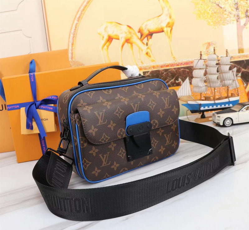 GLP066 High quality leather bag men bag 22 x 18 x 8CM