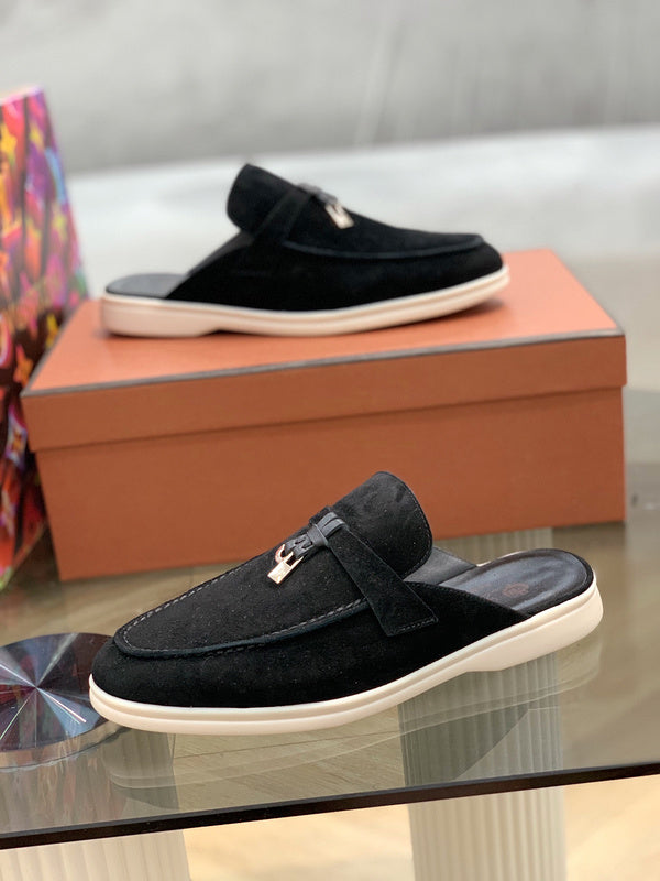 GLS18 Leather shoes Women35-42 Man40-45 Slipper with box
