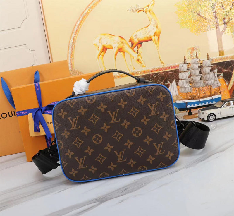 GLP066 High quality leather bag men bag 22 x 18 x 8CM