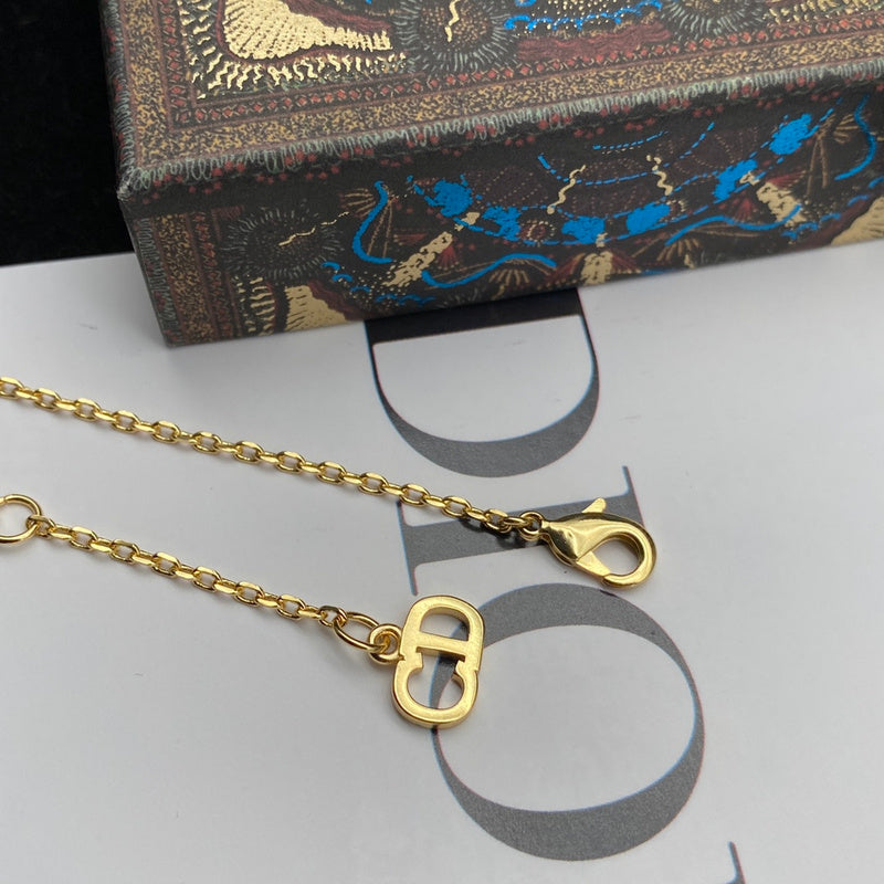 DIN35 Necklace plating gold Jewelry