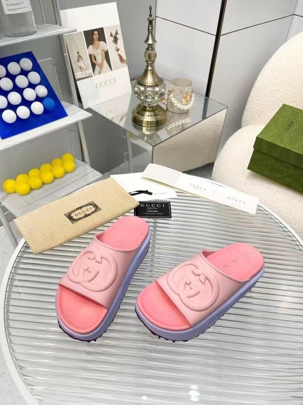 GGS19 Women 4-5CM shoes 36-41 with packing slippers