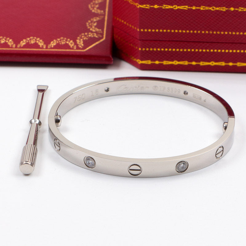 CAB15 brand bangle LOVE bracelet screw bracelet with screwdriver The most classic bangle 316L steel 18K gold plated Jewelry 15-22cm
