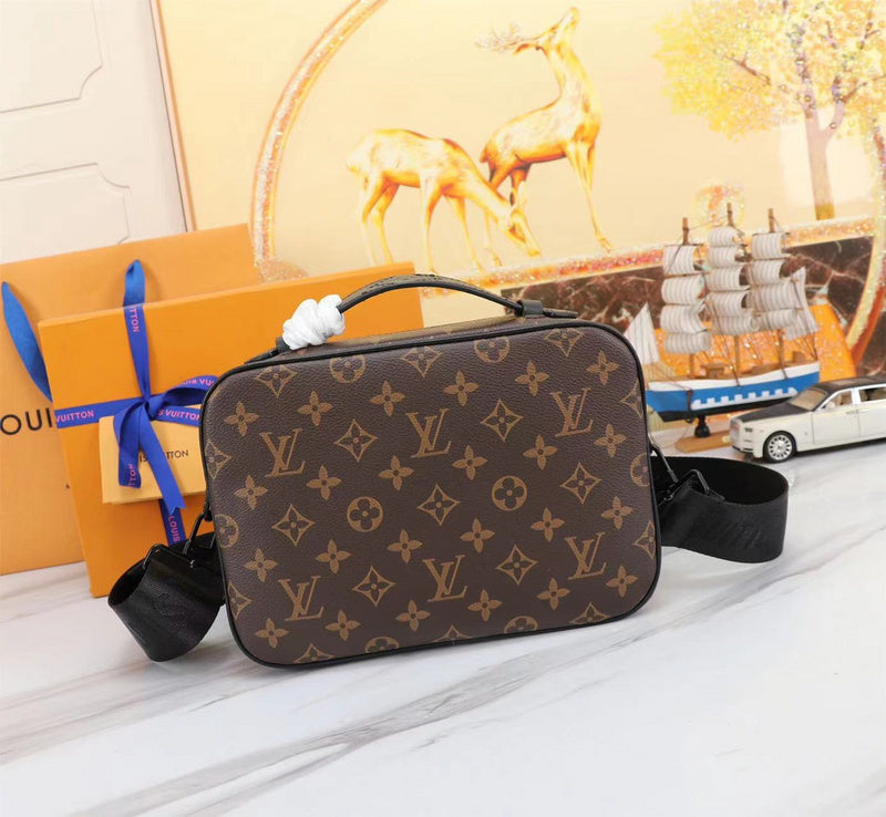 GLP066 High quality leather bag men bag 22 x 18 x 8CM
