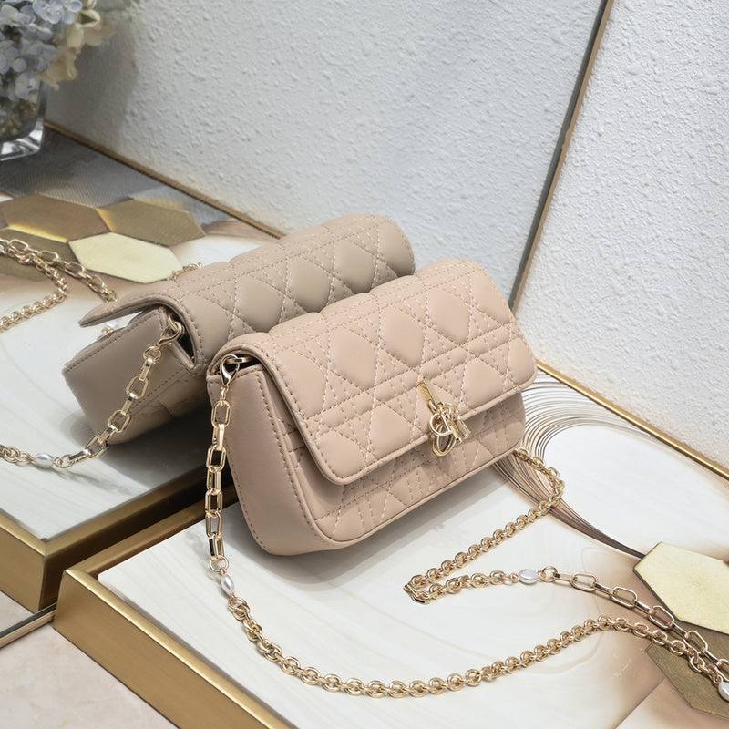 GDP05 leather bag High Quality with box 18.5x10x4cm