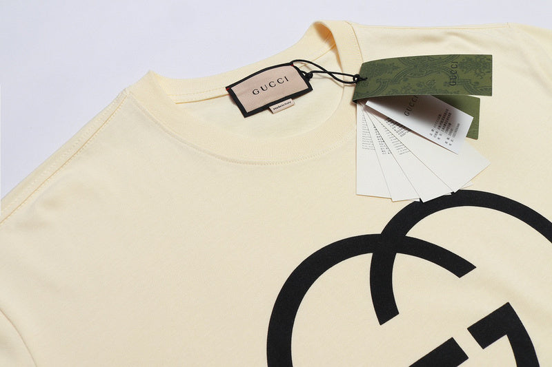 GUC035 New Men's and women's letter T-shirt Clothing