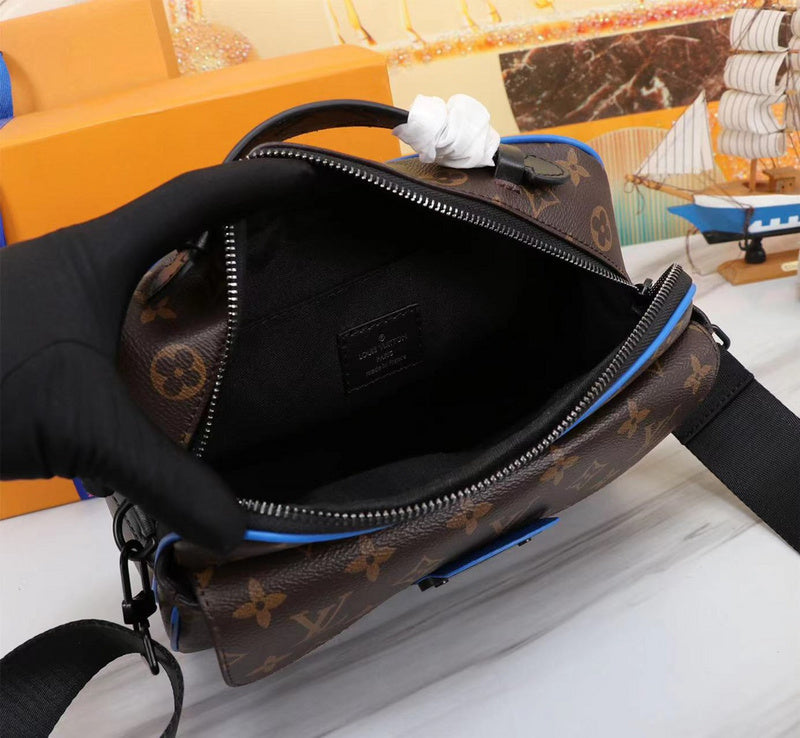 GLP066 High quality leather bag men bag 22 x 18 x 8CM