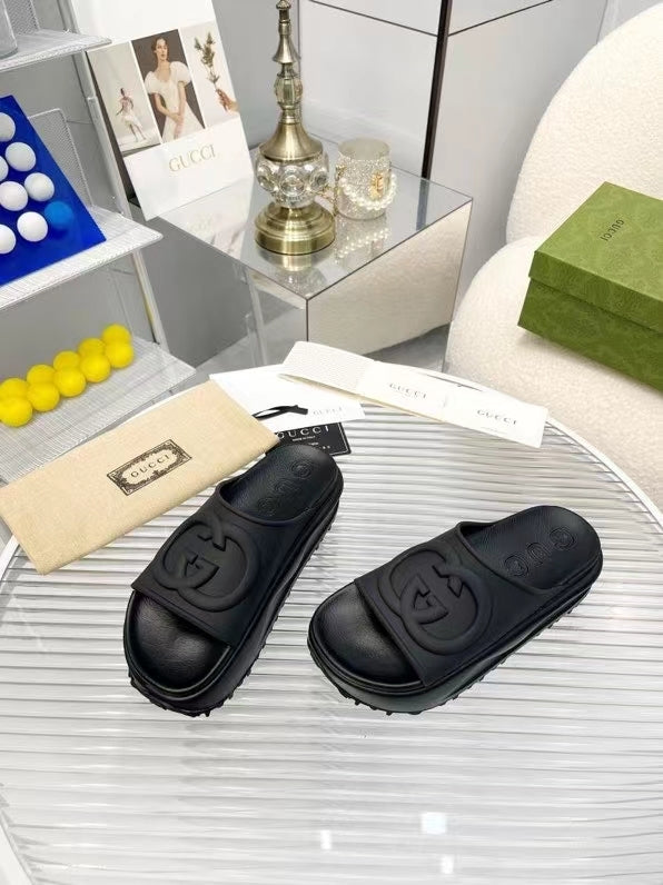 GGS19 Women 4-5CM shoes 36-41 with packing slippers