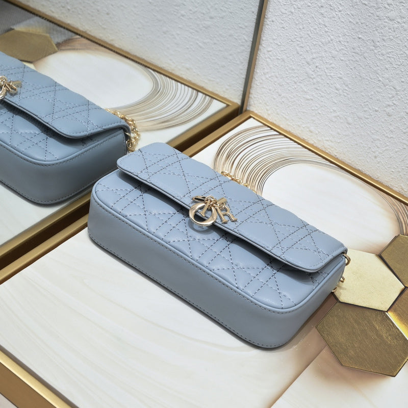 GDP05 leather bag High Quality with box 18.5x10x4cm