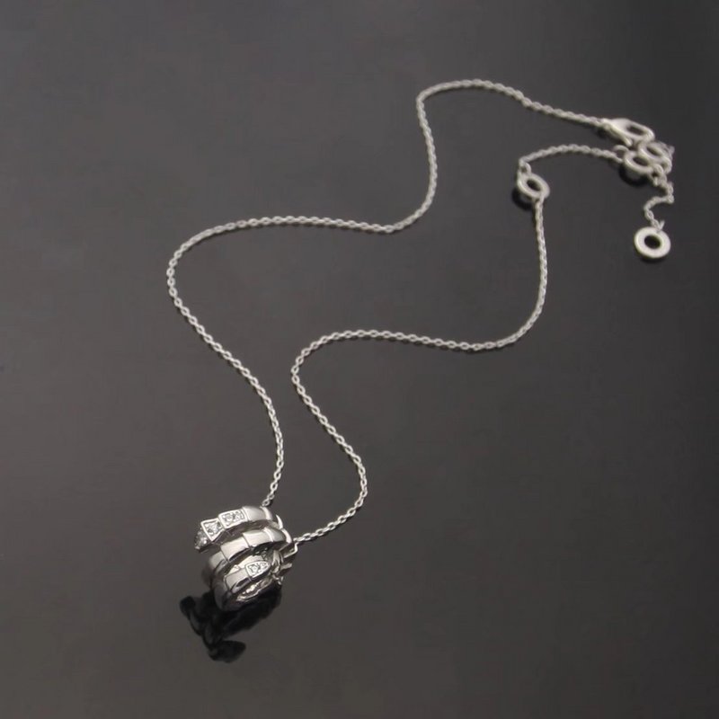 BVN01 Snake Head Necklace Jewelry with Diamond Jewelry