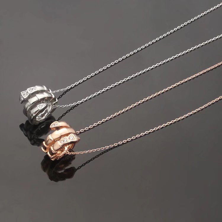 BVN01 Snake Head Necklace Jewelry with Diamond Jewelry