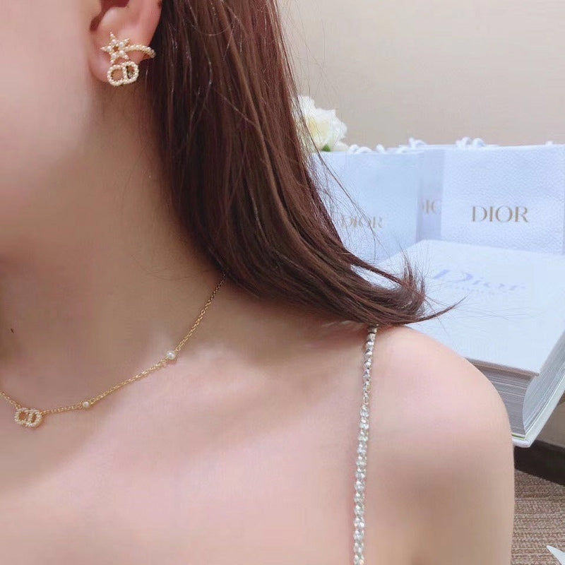 DIE3 Woman fashion alloy earrings Jewelry
