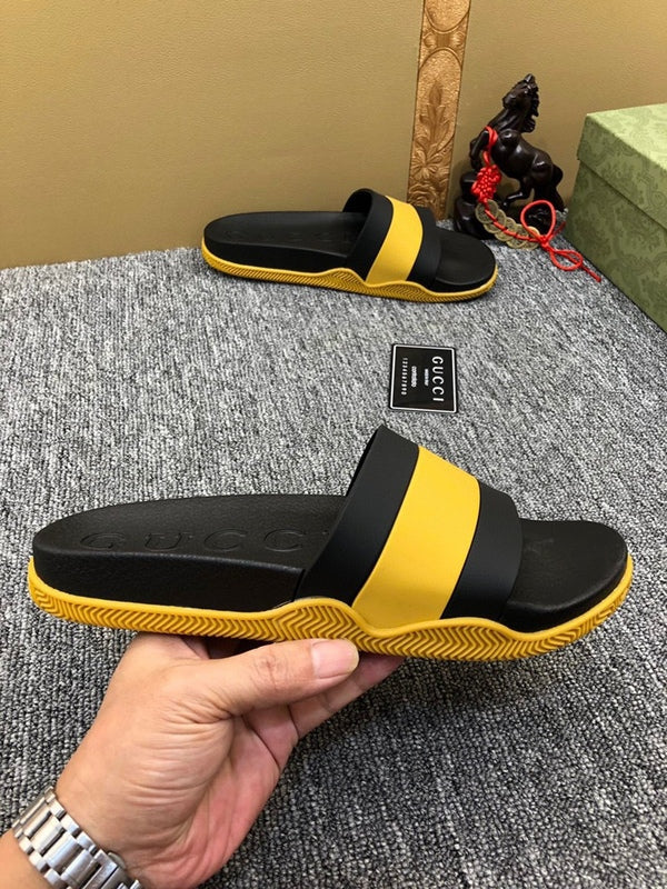 YGS19 shoes man and women slippers with all packaging