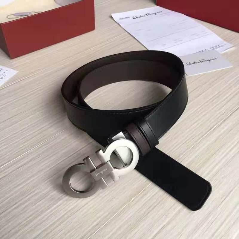 FBL4 Real leather 3.5CM 95-125CM Belt with all packing