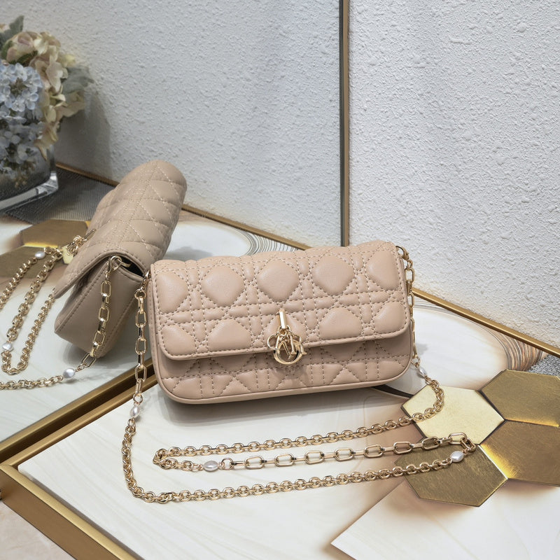 GDP05 leather bag High Quality with box 18.5x10x4cm