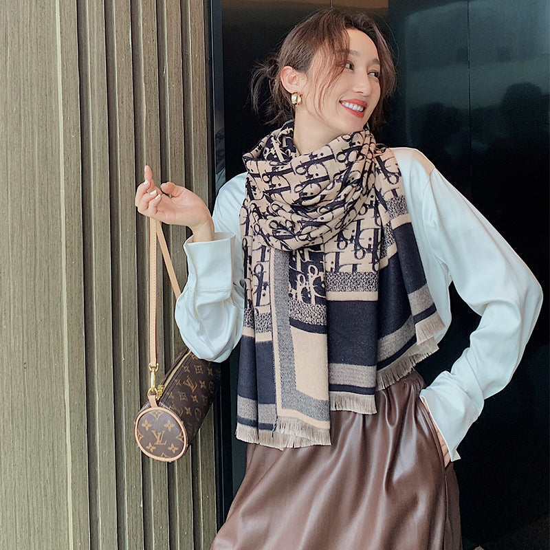 DSC1 Cashmere blend 65-180CM Scarf