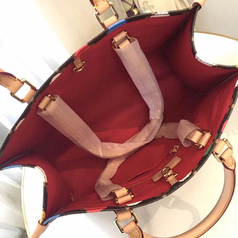 LLP010 High quality leather bag 34 x 26 x 15 cm handbag