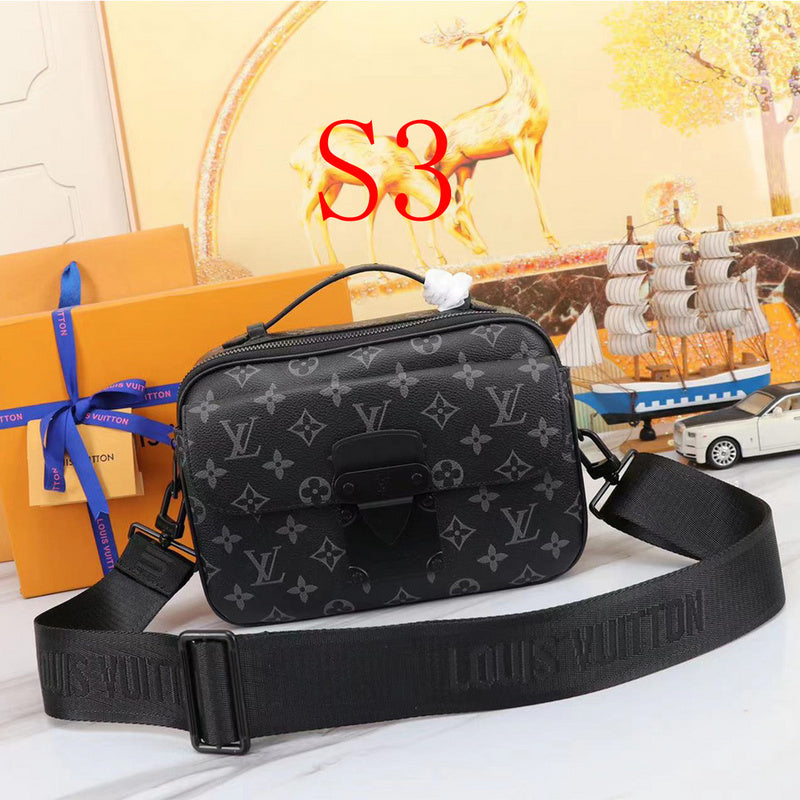 GLP066 High quality leather bag men bag 22 x 18 x 8CM