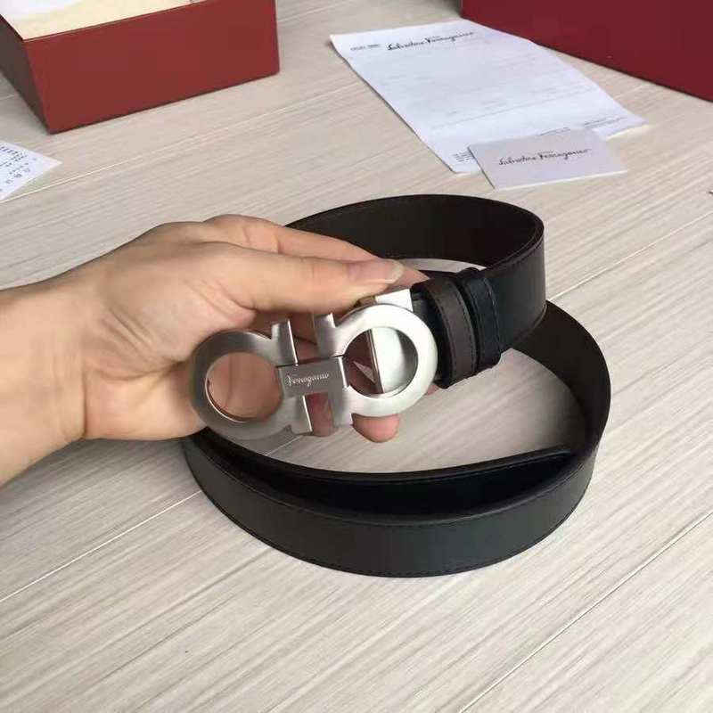 FBL4 Real leather 3.5CM 95-125CM Belt with all packing