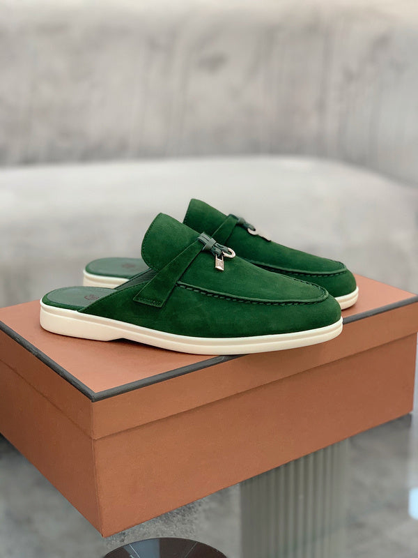 GLS18 Leather shoes Women35-42 Man40-45 Slipper with box
