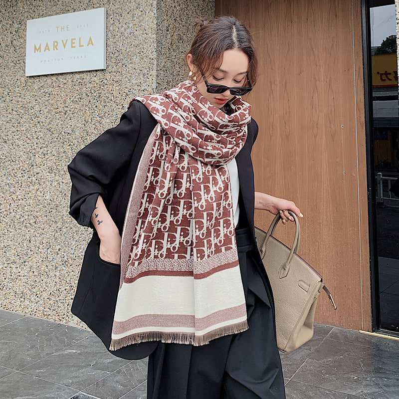 DSC1 Cashmere blend 65-180CM Scarf
