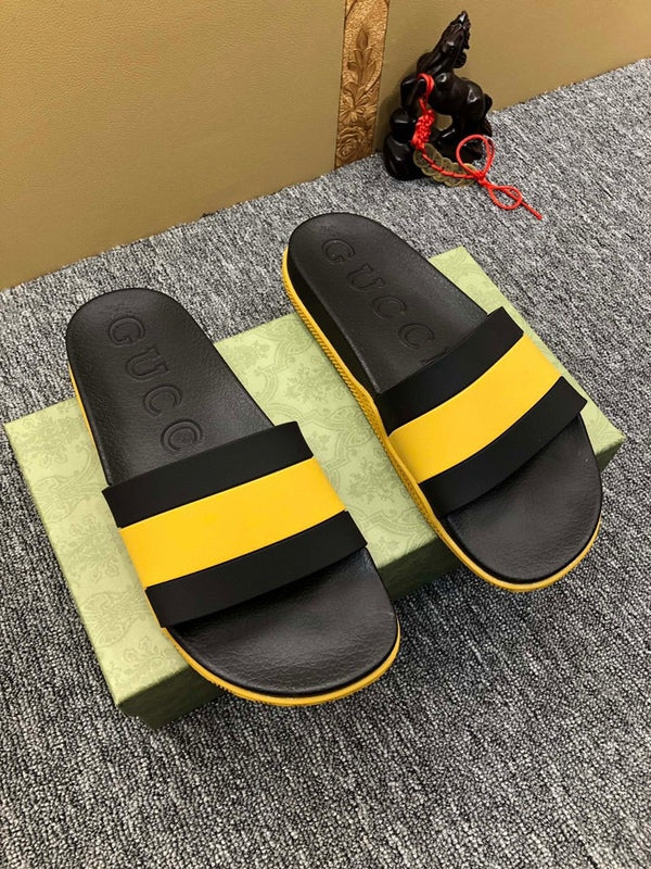 YGS19 shoes man and women slippers with all packaging