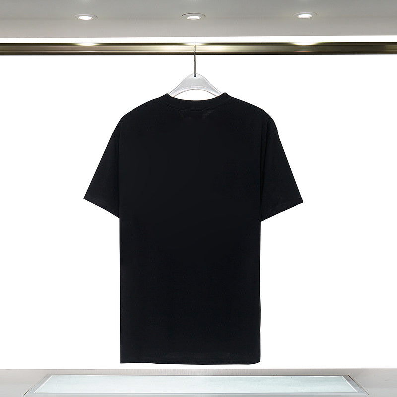 PRC58 New Men's and women's letter embroidery short-sleeved T-shirt Clothing