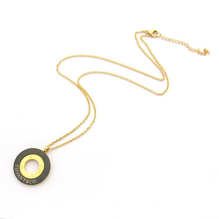 TN4 Necklace 316L steel plating gold necklaces Jewelry