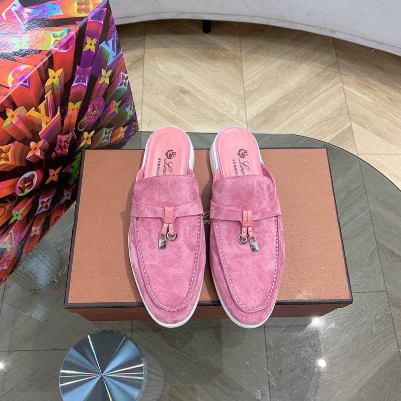 GLS18 Leather shoes Women35-42 Man40-45 Slipper with box
