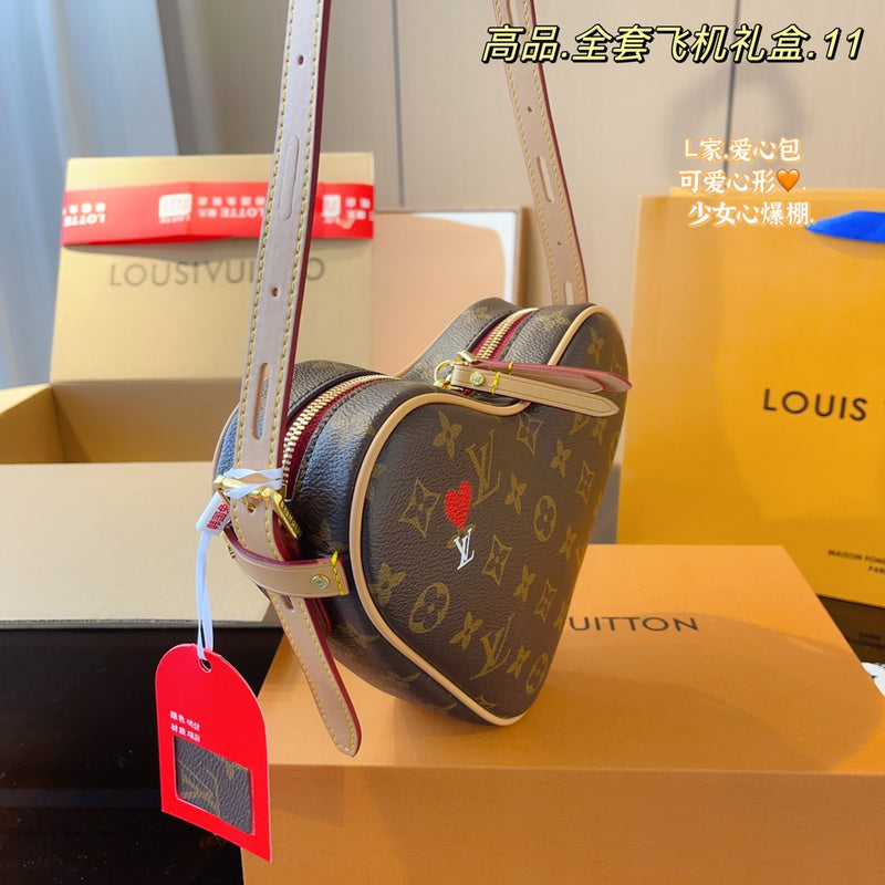 MLP0 Leather Bag 22-6-18CM With box