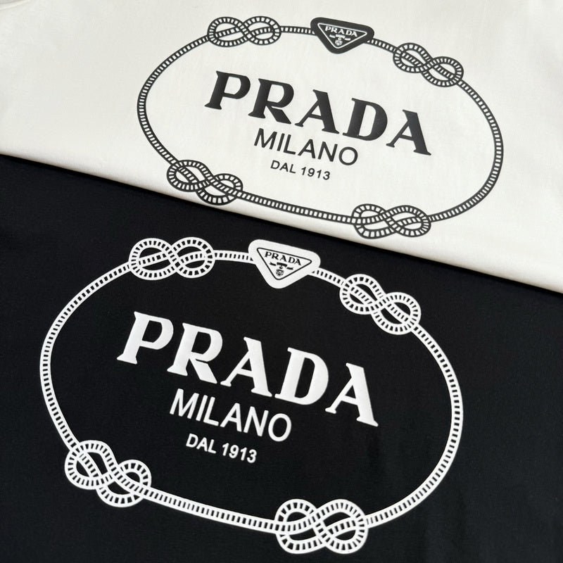 PRC57 New Men's and women's letter embroidery short-sleeved T-shirt clothing