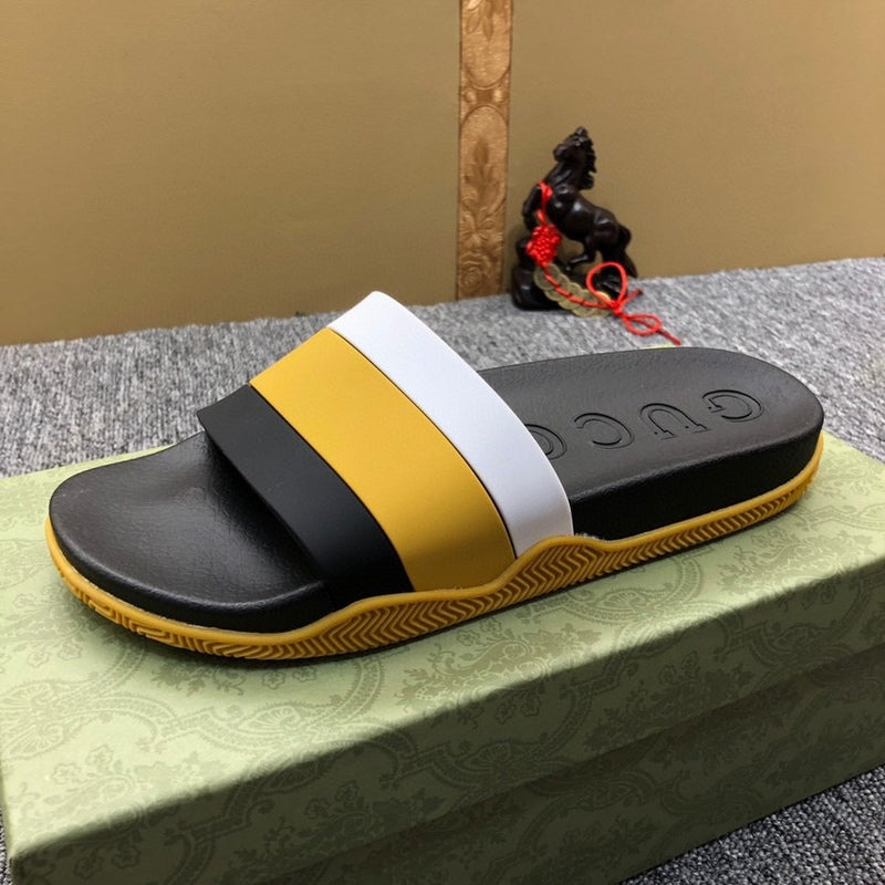 YGS19 shoes man and women slippers with all packaging