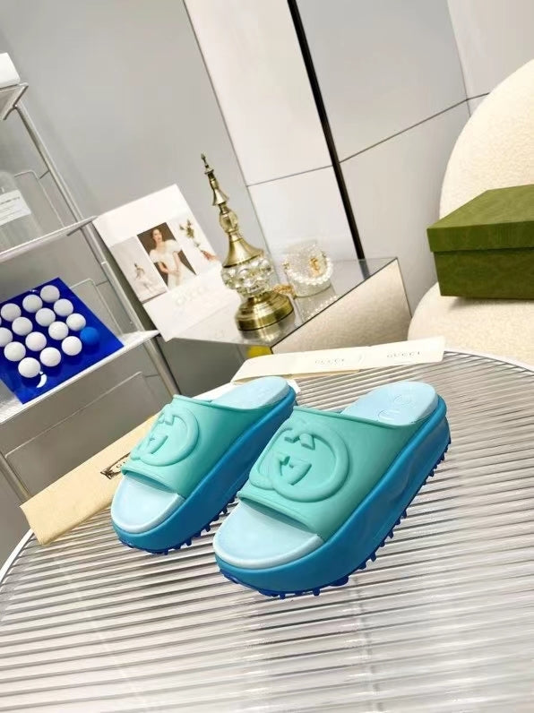 GGS19 Women 4-5CM shoes 36-41 with packing slippers