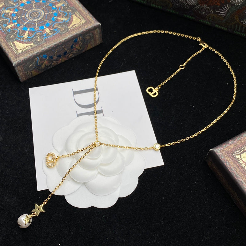 DIN35 Necklace plating gold Jewelry