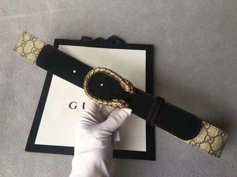GCBL25 Real leather 3.8CM 95-125CM Belt with all packing