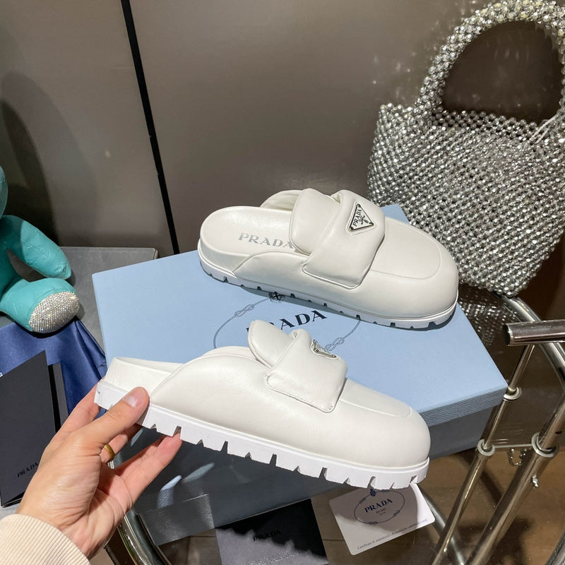 MJPS3 Leather Women Slippers 35-41 shoes With box