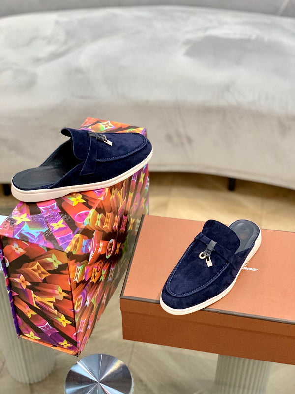GLS18 Leather shoes Women35-42 Man40-45 Slipper with box