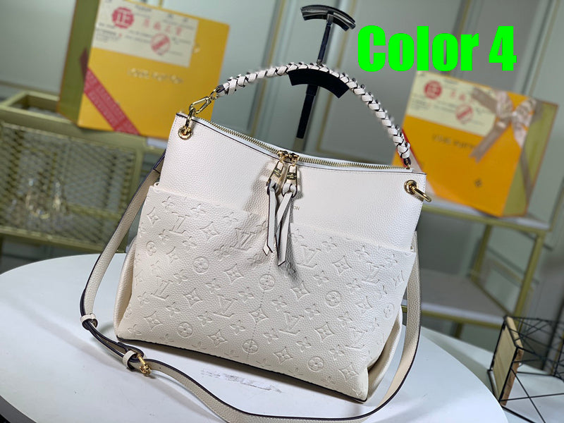 LLP82 Classic Women's Handbag Shoulder Bag Leather Bag Big Size 33-16-30CM