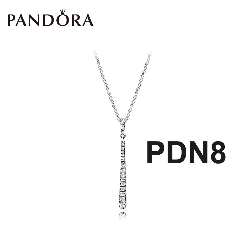 PDN3 925 Sterling Silver Necklace High Quality Jewelry