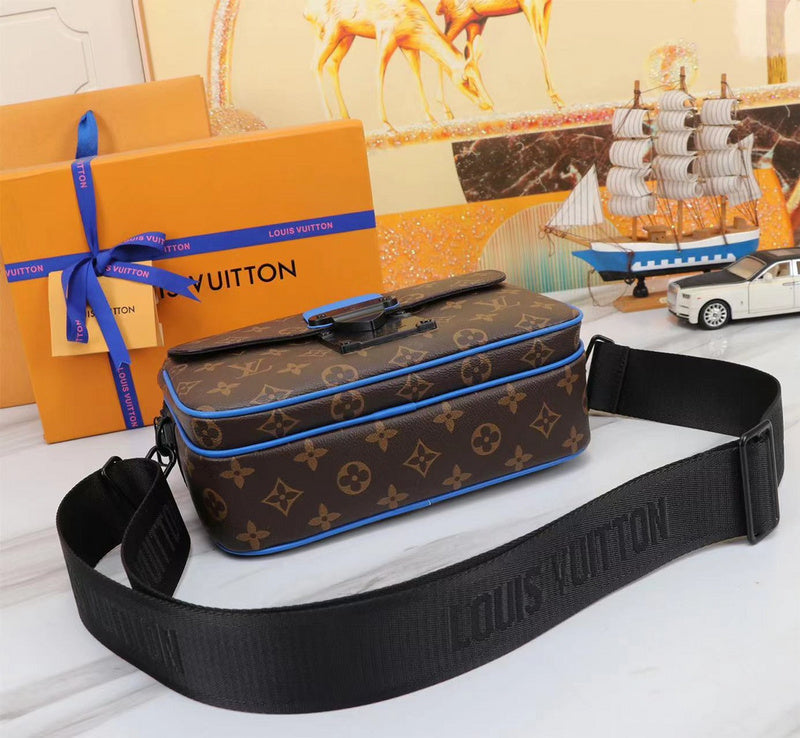 GLP066 High quality leather bag men bag 22 x 18 x 8CM