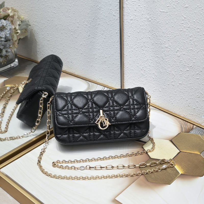 GDP05 leather bag High Quality with box 18.5x10x4cm