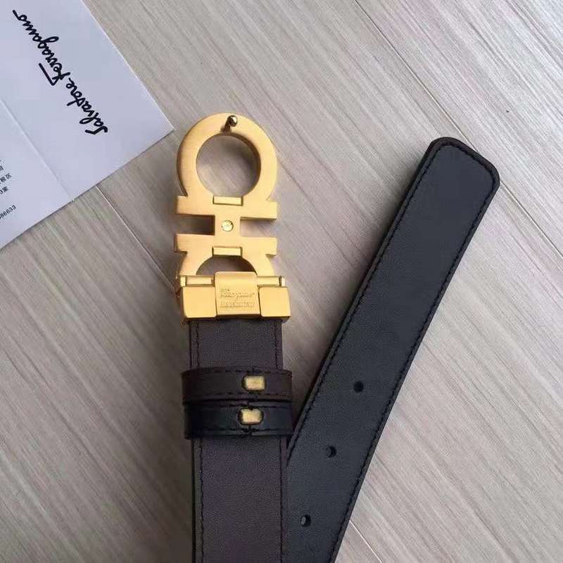 FBL4 Real leather 3.5CM 95-125CM Belt with all packing